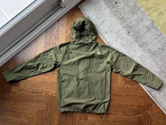 Marmot Rain Coat Shell Jacket Gorpcore Army Green… - image 4