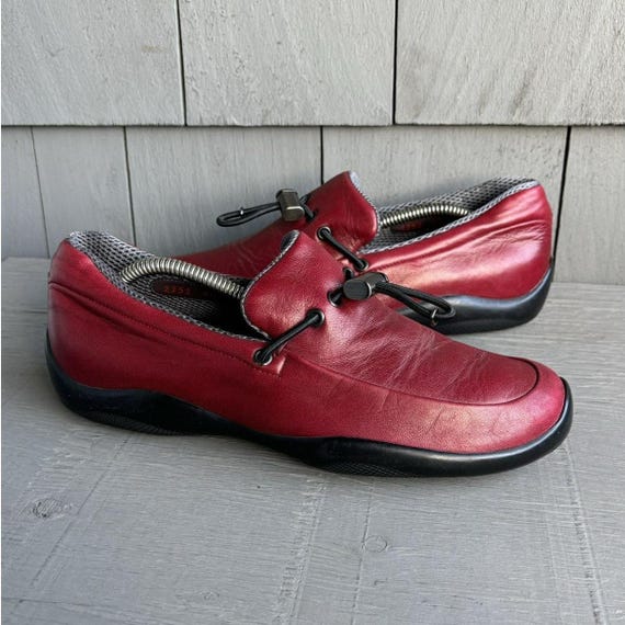 gm様Prada 00s Low Flat Car Shoes gm様Prada 00s Low Flat Car Shoes Prada Vintage Prada car