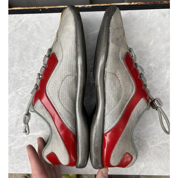 Vintage Prada Sneakers 2000s Prada Sport Mesh Square Toe