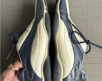 Vintage Prada Sneakers Linea Rossa Bowling Shoes 2000s Y2K