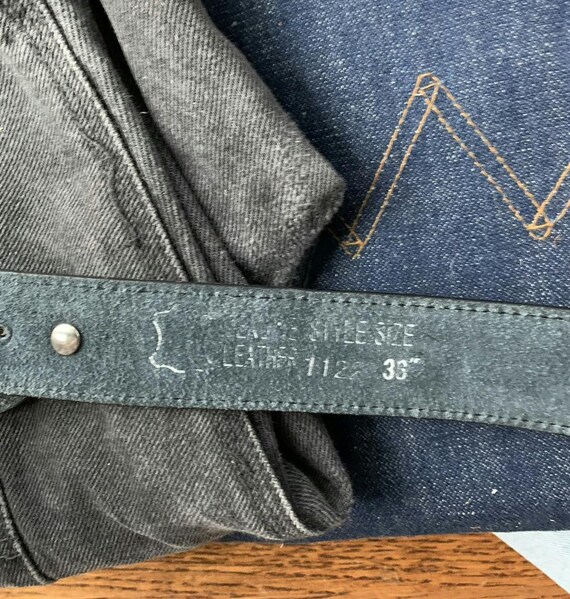 Vintage Gucci Style G Studded Belt Y2K Distressed… - image 9