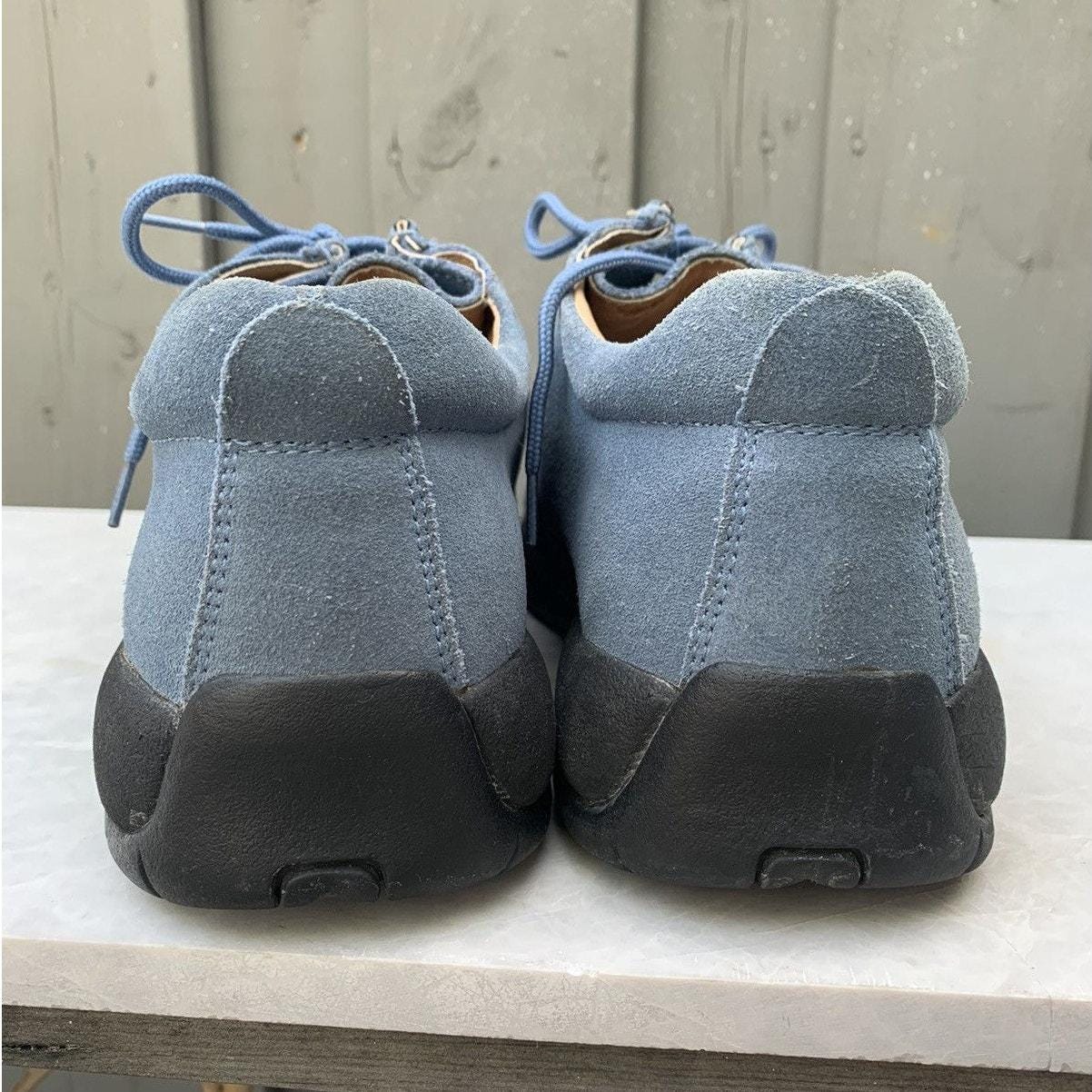 Vintage Karl Kani Mules Shoes Leather Blue Slides On Size 9 / 9.5 Karl Kani Vintage Boots 90s - Tan Suede - Men Size US 11.5  main image 2