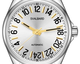 Svalbard Solstrale GH26 - Automatic 24-hour watch. Japan Seiko movement. Limited Edition - 500 pieces only.
