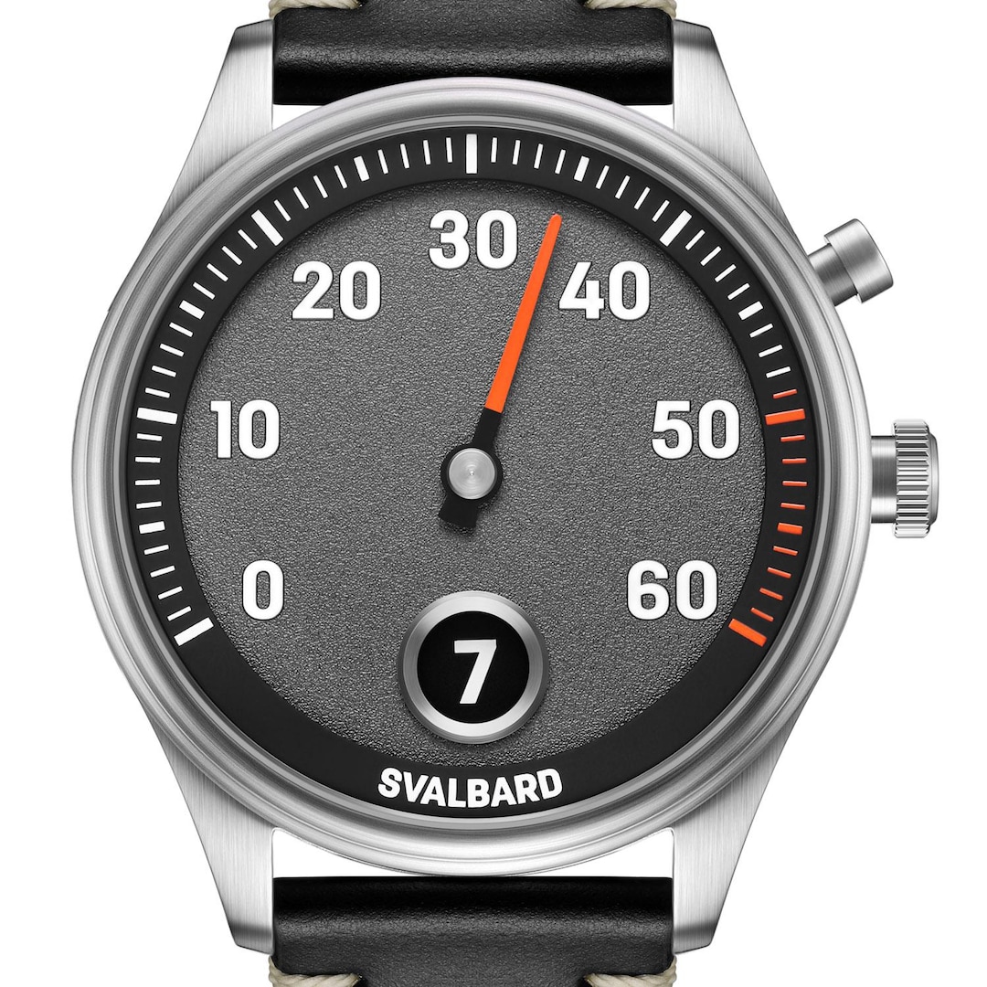 Svalbard Time Travel HX11A - Jump Hour Watch With Retrograde