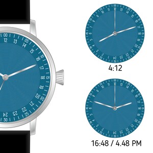 Montre Svalbard Solfestuka - Acier, Quartz, 40mm, Rouge - Neuf Avec étiquettes