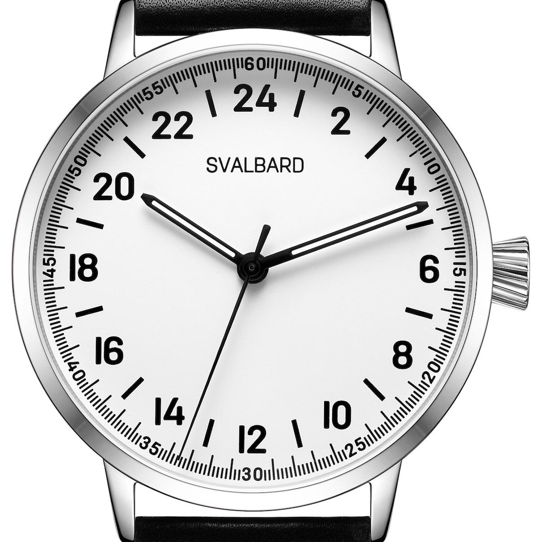 Uurwerk 24 Uurs Horloge Meistersinger Pangaea ED-PM99-24H Pangaea