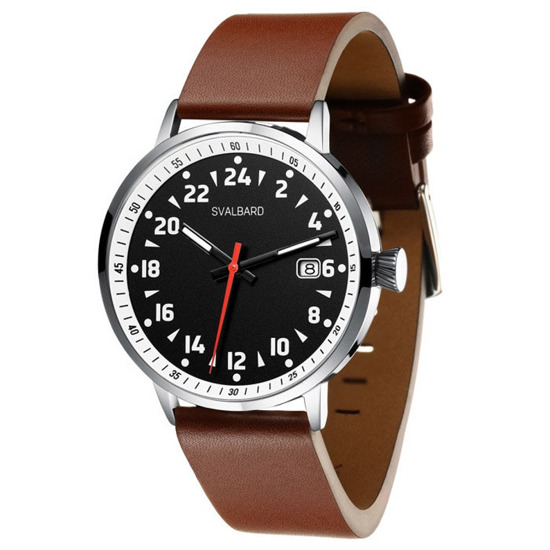 Svalbard Expedition AA44 24 hour military watch with Swiss movement. Limited Edition just 500 numbered watches is made. image 3