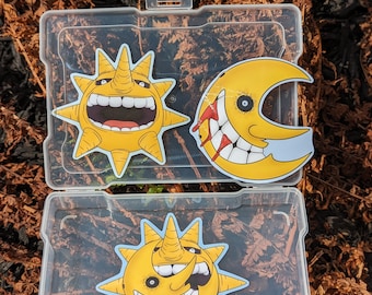 Soul Eater Sun and Moon Sticker Pack - 3 pc