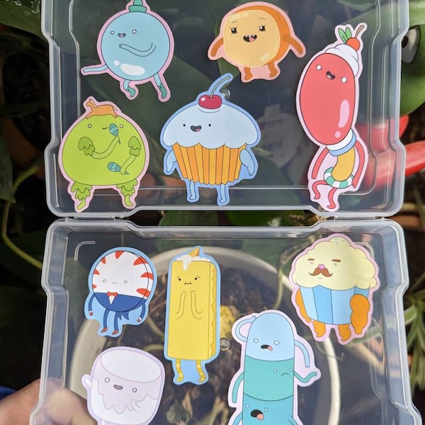 Candy Kingdom People Part 2 - Adventure Time Sticker Pack - 10 pc