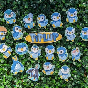 Piplup Sticker Pack - 20 pc