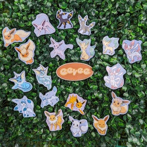 Eevee Sticker Pack - 20 pc