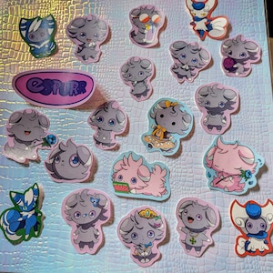 Espurr Sticker Pack - 20pc