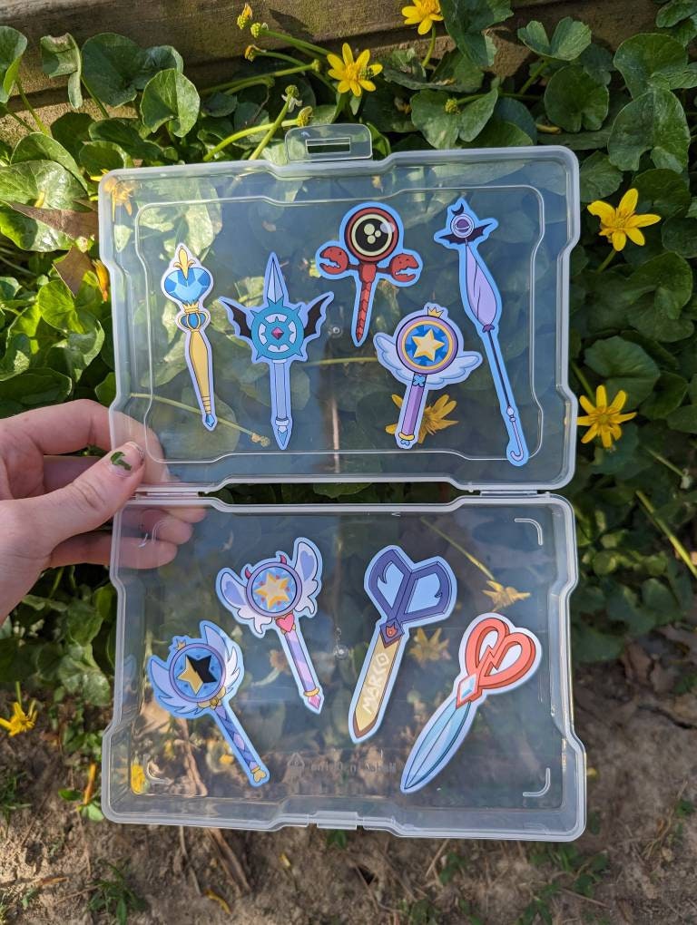 Star Versus The Forces of Evil Wand Stickers Pack - 9pc