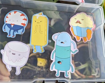 コミック・アニメ Adventure Time 2 Candy People Figurines Adventure Time Candy People 2 Mini Figure 4-Pack Jazwares