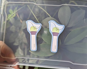 Two Got7 Lightstick Stickers