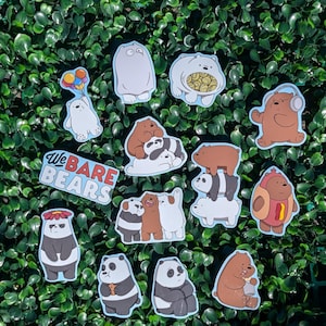 We Bare Bears - Sticker Pack 13 pc