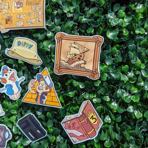 Dipper Pines - Gravity Falls Sticker Pack - 10 pc image 4