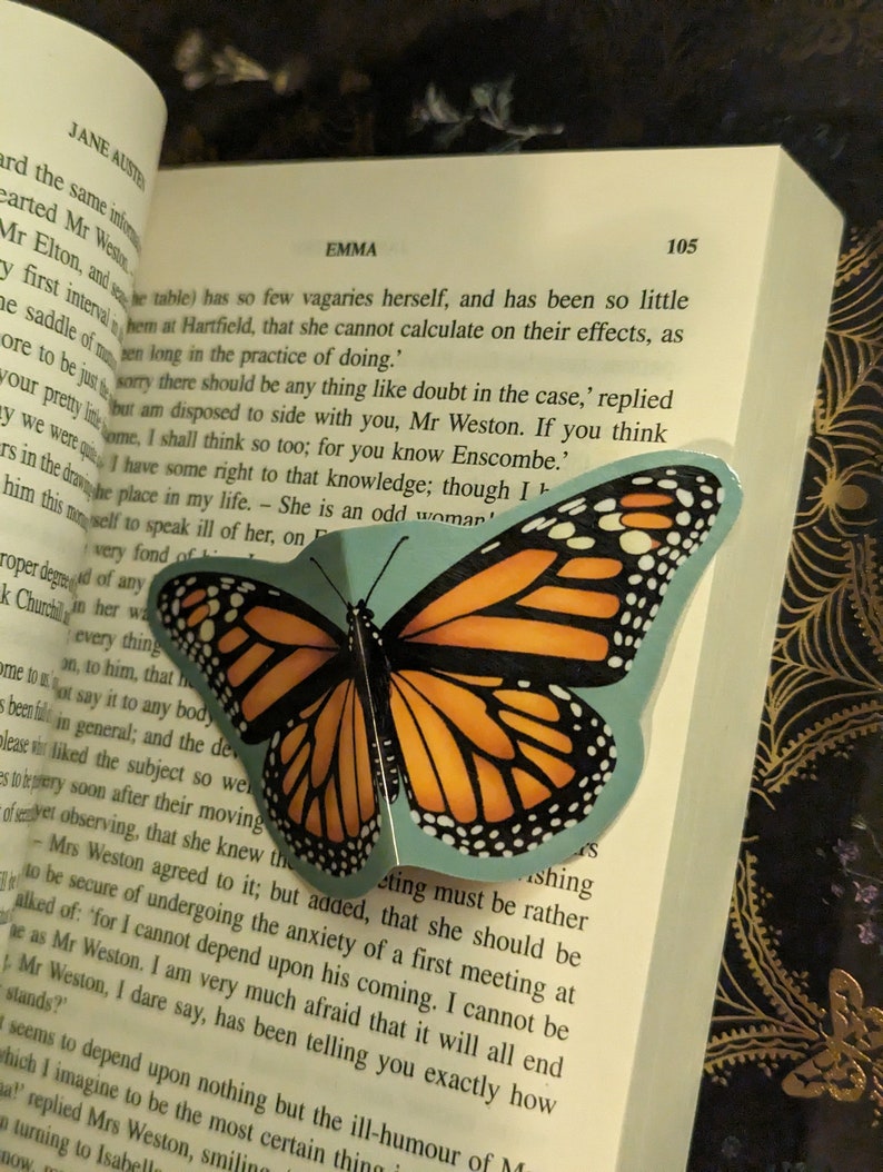 Monarch Butterfly Magnet Bookmark image 6