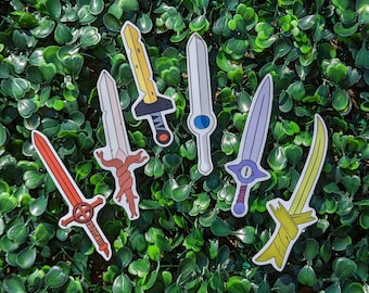 Adventure Time Sword Sticker Pack - 6 pc