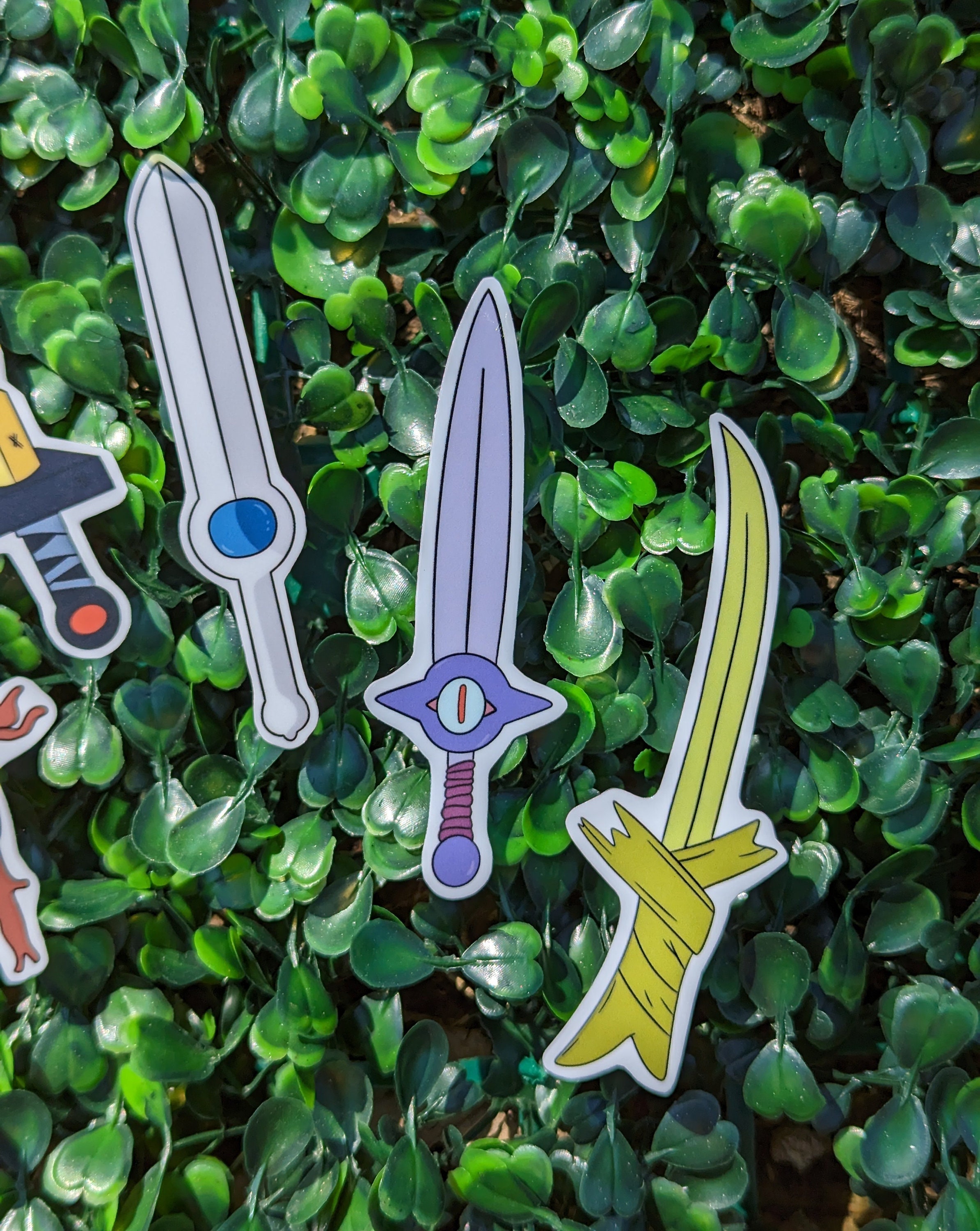 Adventure Time Sword Sticker Pack - 6 Pc - Etsy