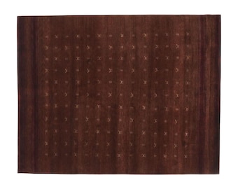 Alfombra anudada a mano, alfombra de lana con mechones hechos a mano, alfombra de área, alfombra Gabbeh, alfombra Loribaft, alfombras tejidas a mano para sala de estar y dormitorio, alfombra Kanye de 8x10 9x12 personalizada