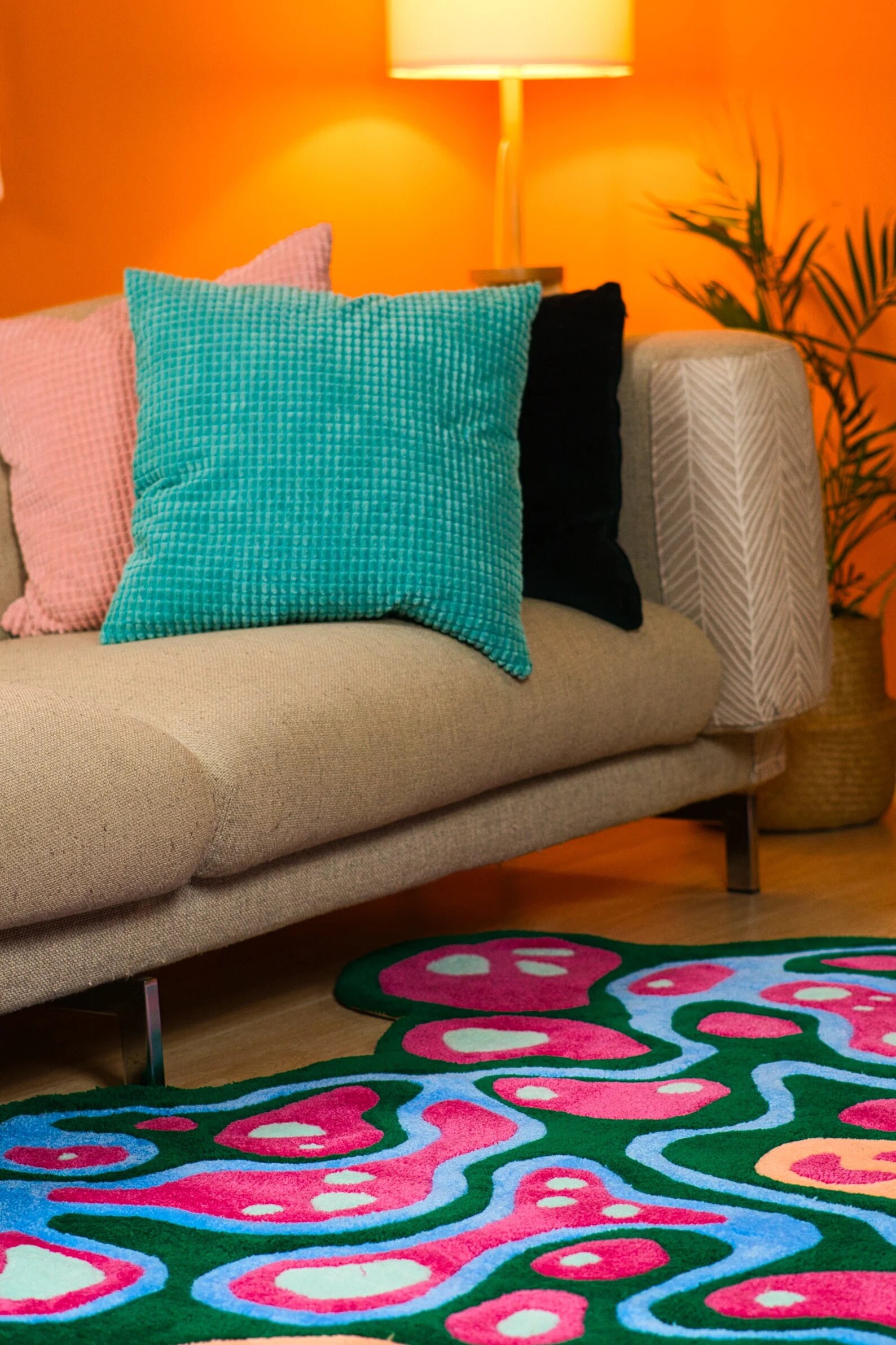 Handmade Tufted Rug Wool Rug Area Rug Hand Tufted Rug Tufted Etsy