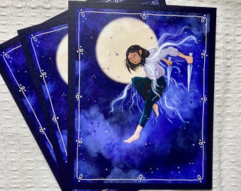 Among the Mists | "Mistborn" print | 8x10 inches