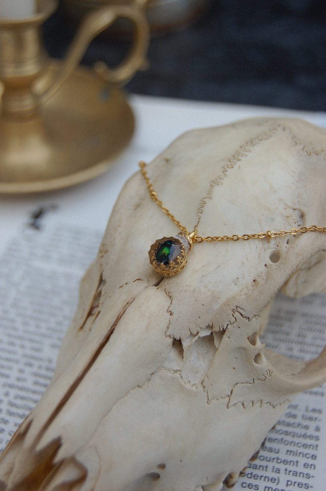 Collier Curiosité En Argent - Bijou Vintage - Fabriqué En France
