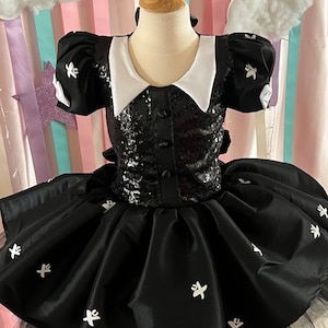 Wednesday inspired dress