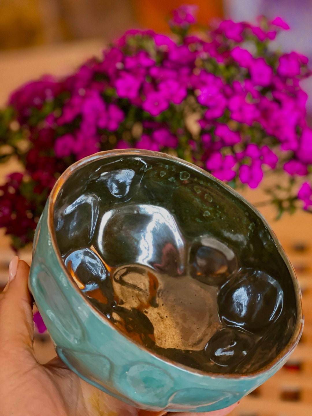 Handmade Ceramic Serving Bowl, Snacksbowl, Kitchen Decor, Home Decor