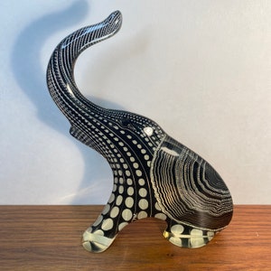 Vintage Palatnik lucite elephant