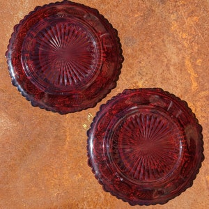 1876 Avon Cape Cod Collection (2) Dessert Plates