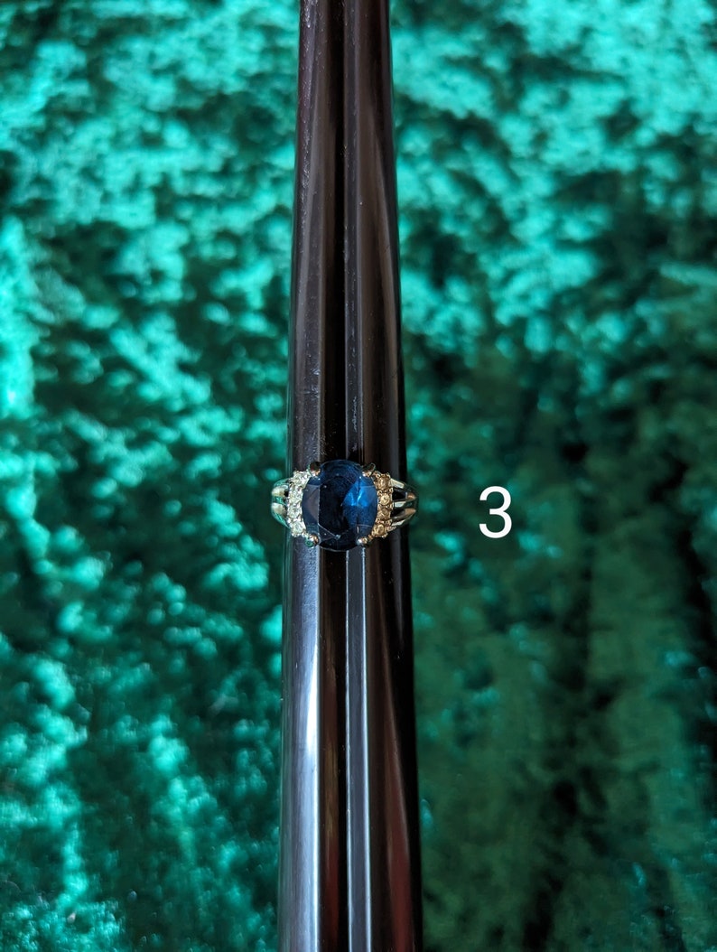 Various 18k Ecg Vintage Statement Rings Etsy