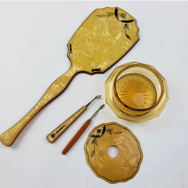 Vintage Vanity Set Etsy