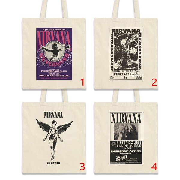 Nirvana | in Utero | Album Cover Print Poster | Wall Art | Artwork | A4