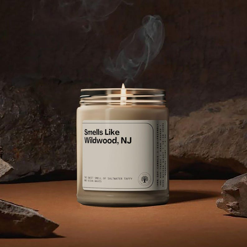 a candle that is sitting on a table