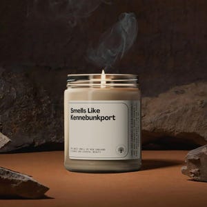 a candle that is sitting on a table