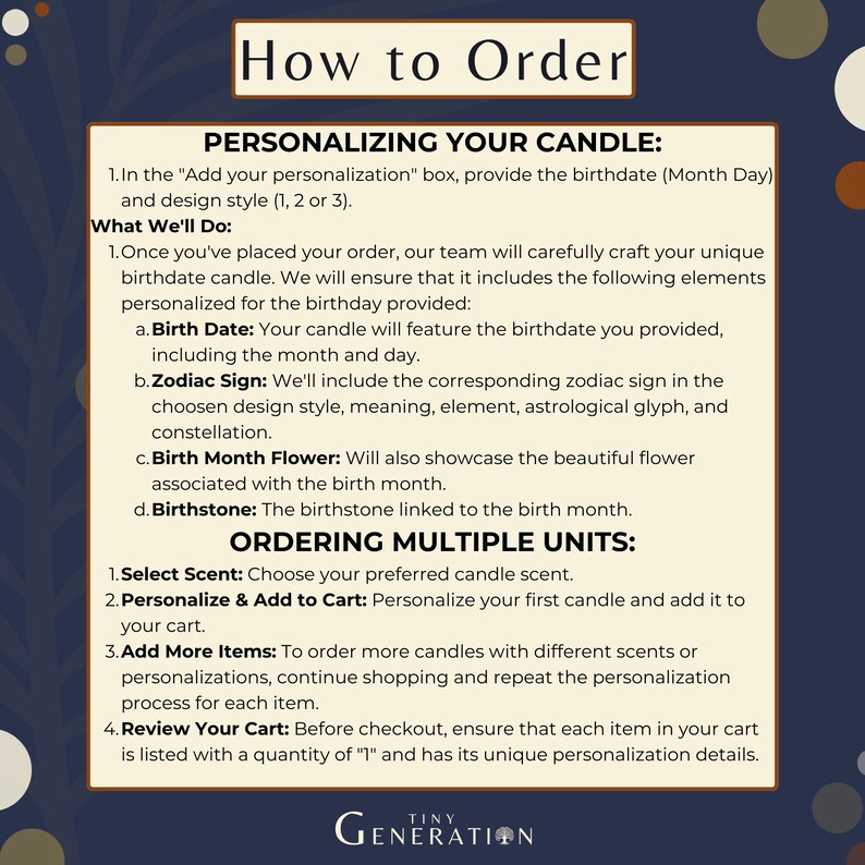 Birthdate Candle, Personalized Birth Month Candle, December Birthday Candle, Zodiac Capricorn Candle, Astrology Birthday Gift image 6