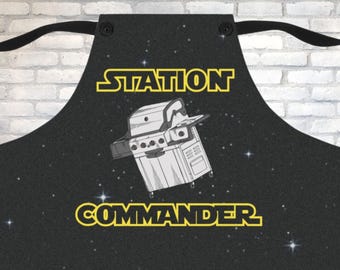 Grembiule per fan di Star Wars, regalo per barbecue, regalo per papà, regalo per la festa del papà, regalo per marito, regalo di anniversario per fidanzato, San Valentino