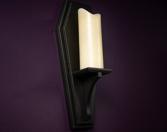 Coffin Candle Sconce Holder