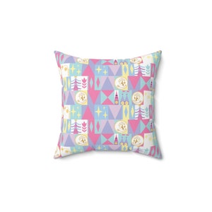 Spun Polyester Square Pillow