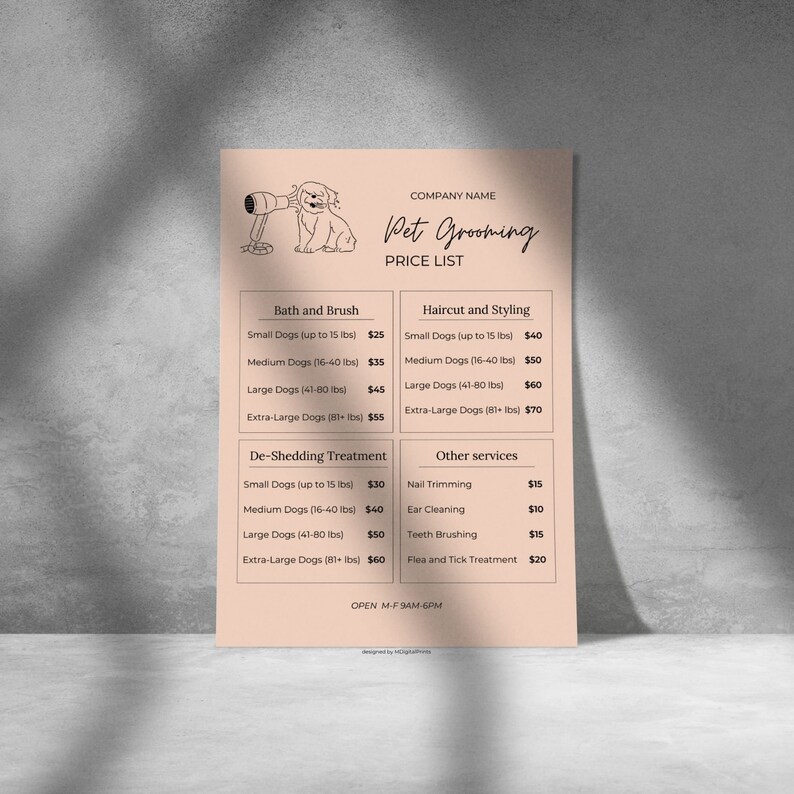 Mobile Pet Grooming Services for Dogs & Cats