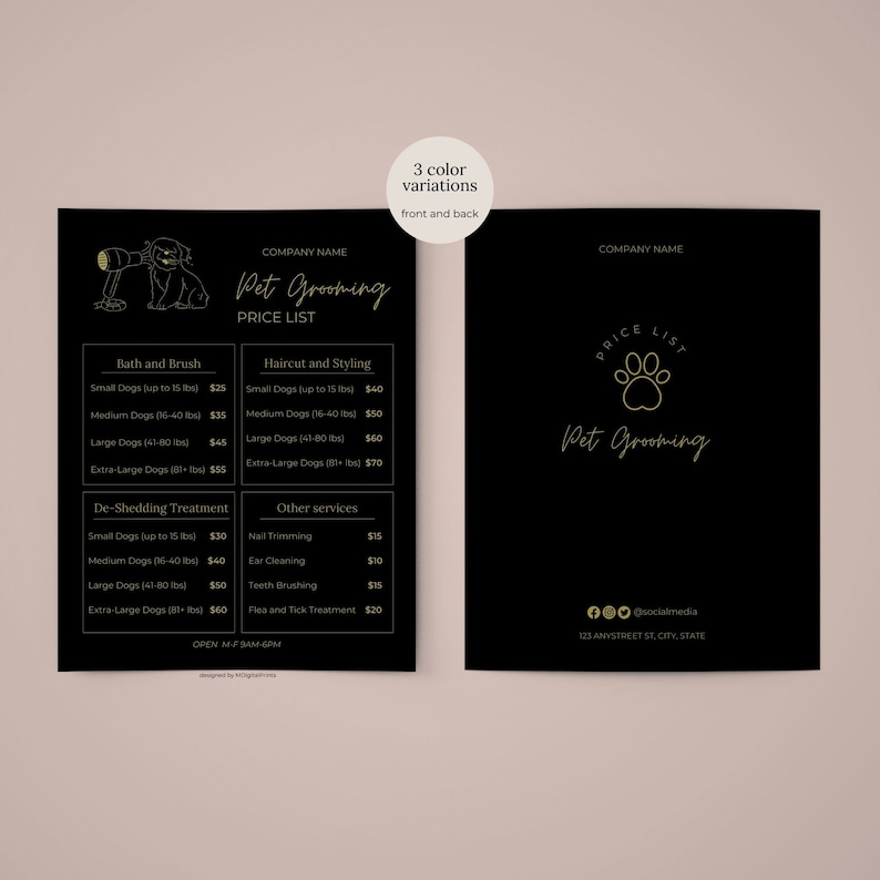 Beautiful view of Pet Grooming Prices