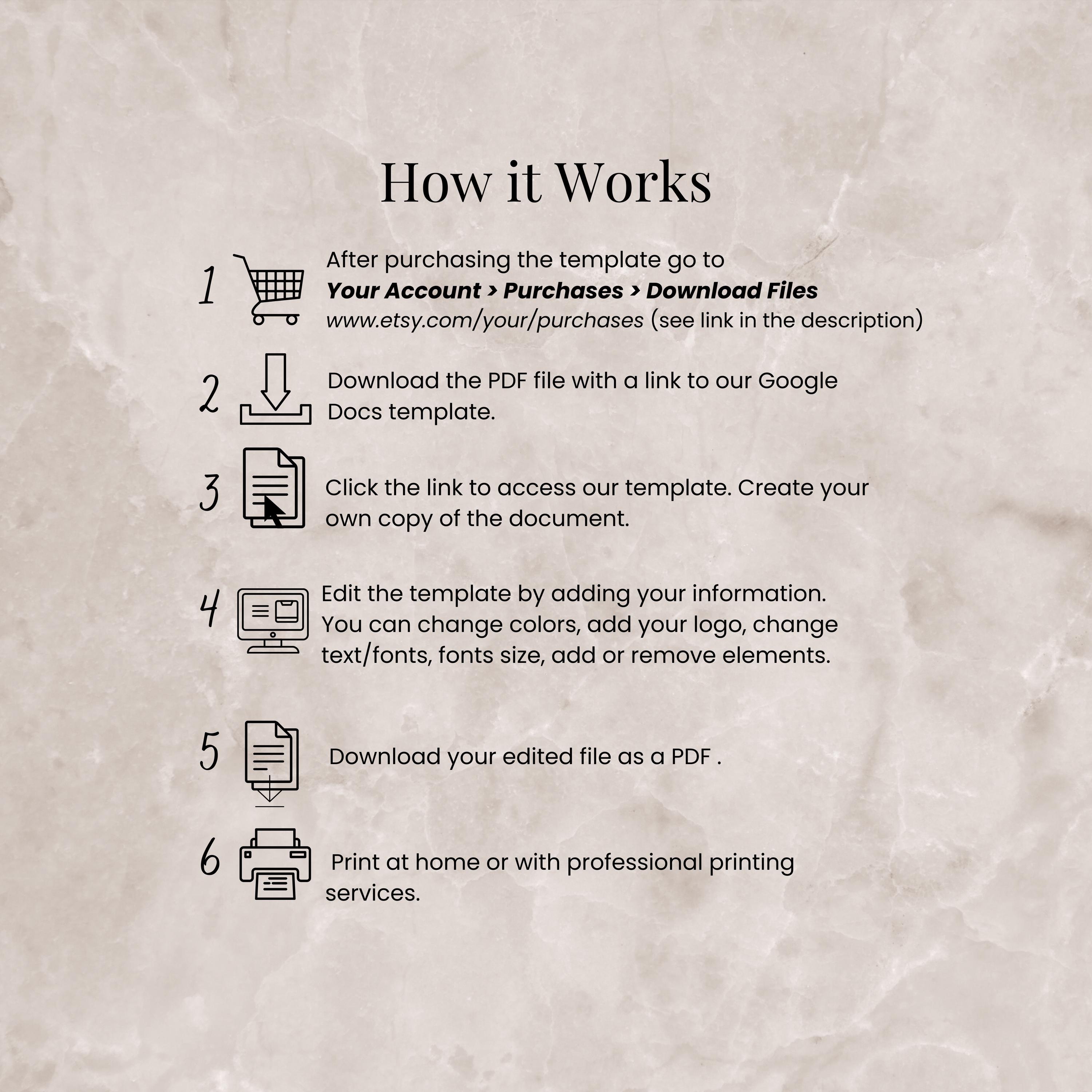 Capability Statement Google Docs Template Editable Capability Statement ...