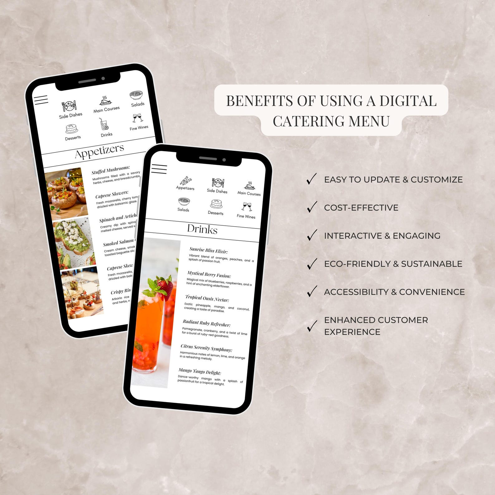menumate - caterer menu management Images High Quality... Catering Menu Template Canva Editable Digital Catering Menu Catering ...