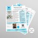 Event Venue Newsletter Template Canva, Editable Venue Rental Business ...