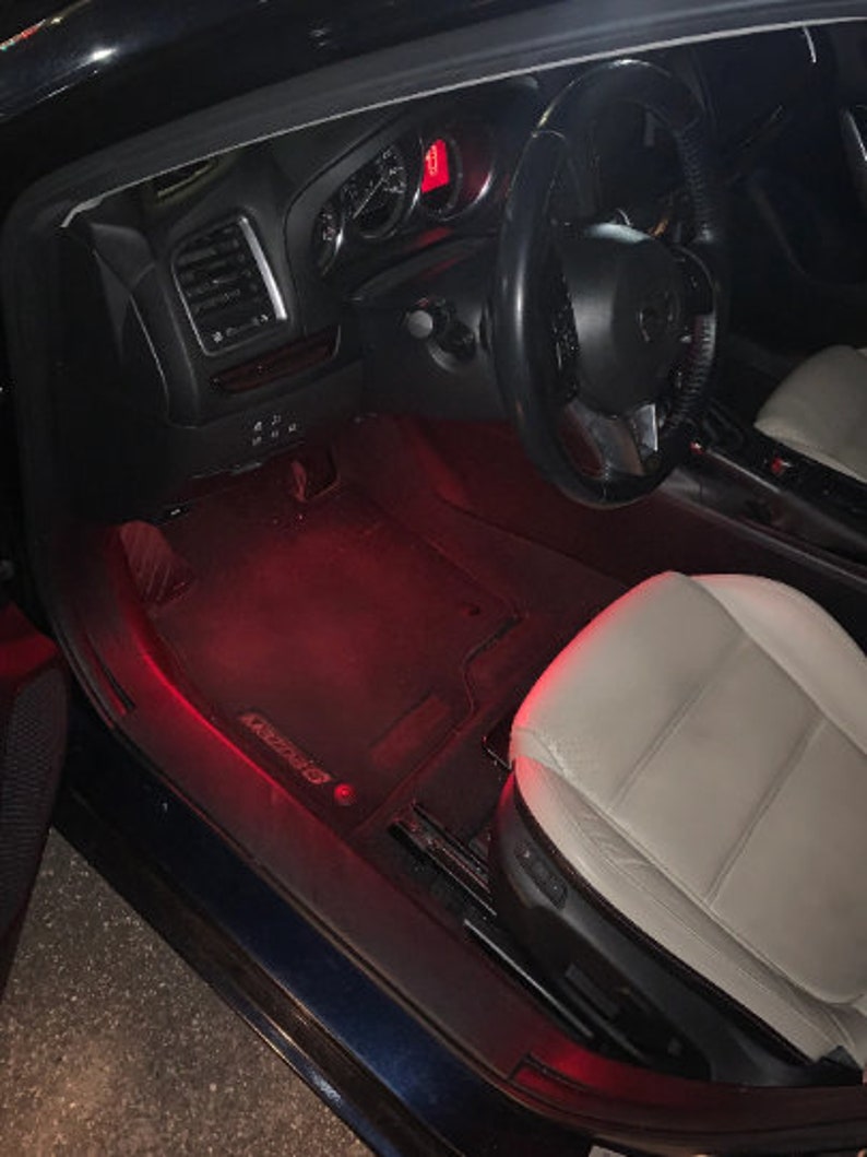 Ambient Lower Steering Wheel Neon Light Etsy