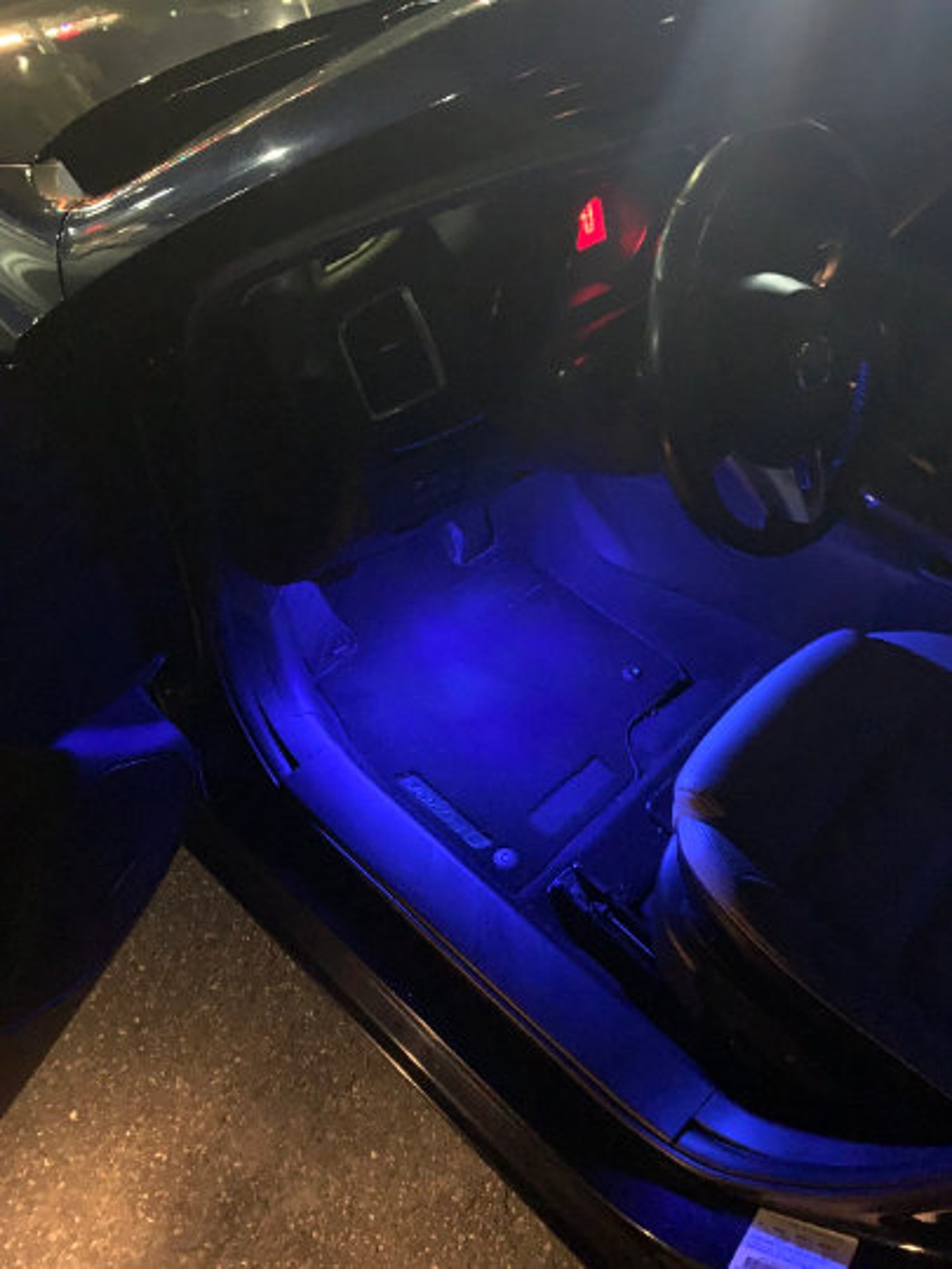 Ambient Lower Steering Wheel Neon Light Etsy