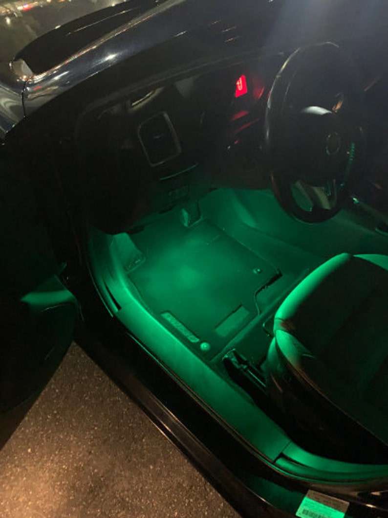 Ambient Lower Steering Wheel Neon Light Etsy