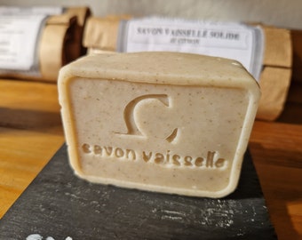 Milieuvriendelijke, natuurlijke, vaste afwaszeep